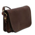 Carmen - Leather shoulder bag with flap